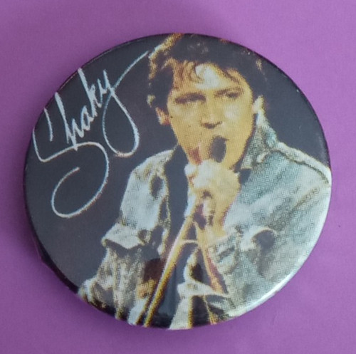 Shakin stevens 25mm music - stevens, pin