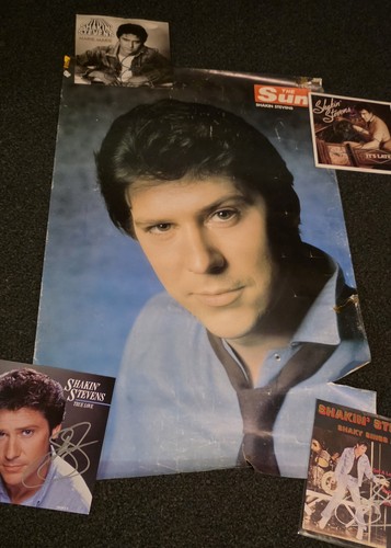 Shakin stevens 1983 sun poster - shakin,