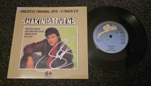 Shakin stevens autographed - shakin,