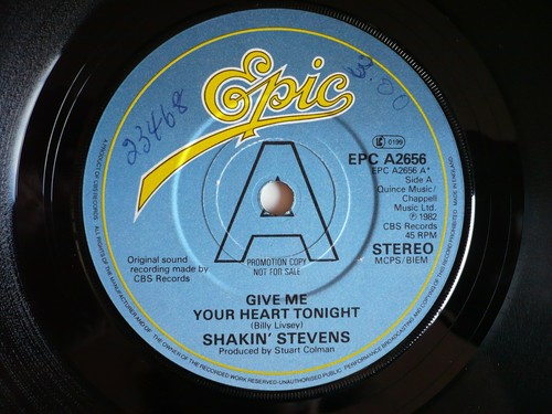 Shakin stevens give your - shakin',
