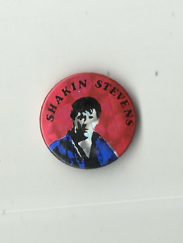 Shakin stevens tin - stevens, button