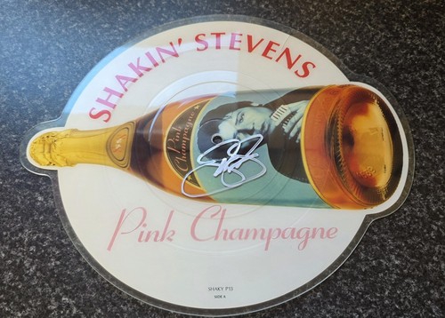 Shakin stevens autographed - shakin,