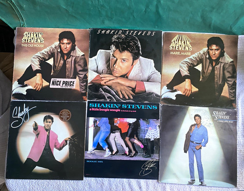Shakin stevens records this - stevens,