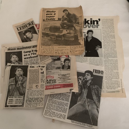 Shakin stevens various press - shakin,